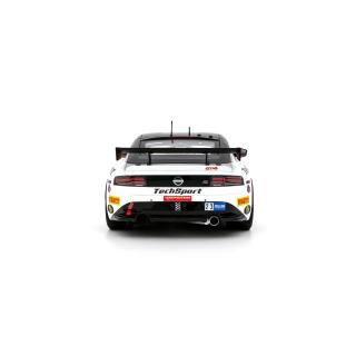 NISSAN Z GT4 WHITE #23 2023  OttO mobile Project Cars 1:18 Resinemodell (Türen, Motorhaube... nicht zu öffnen!)